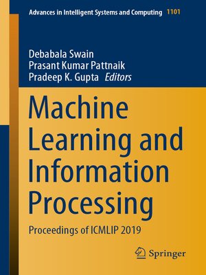 cover image of Machine Learning and Information Processing